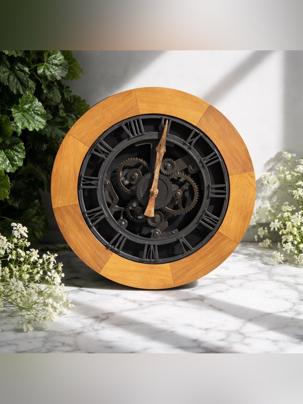 Steampunk Gear Wall Clock